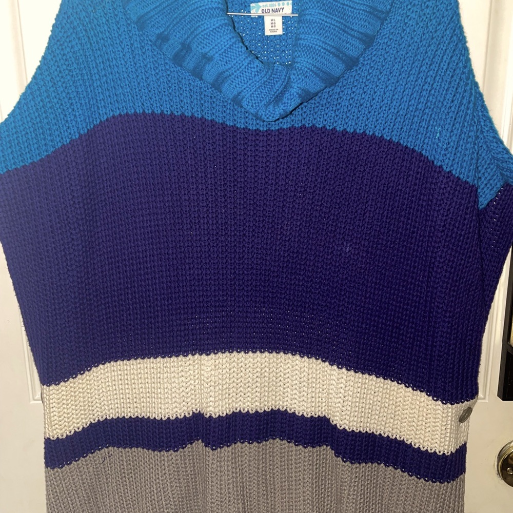 Old Navy Poncho Sweater Pull over